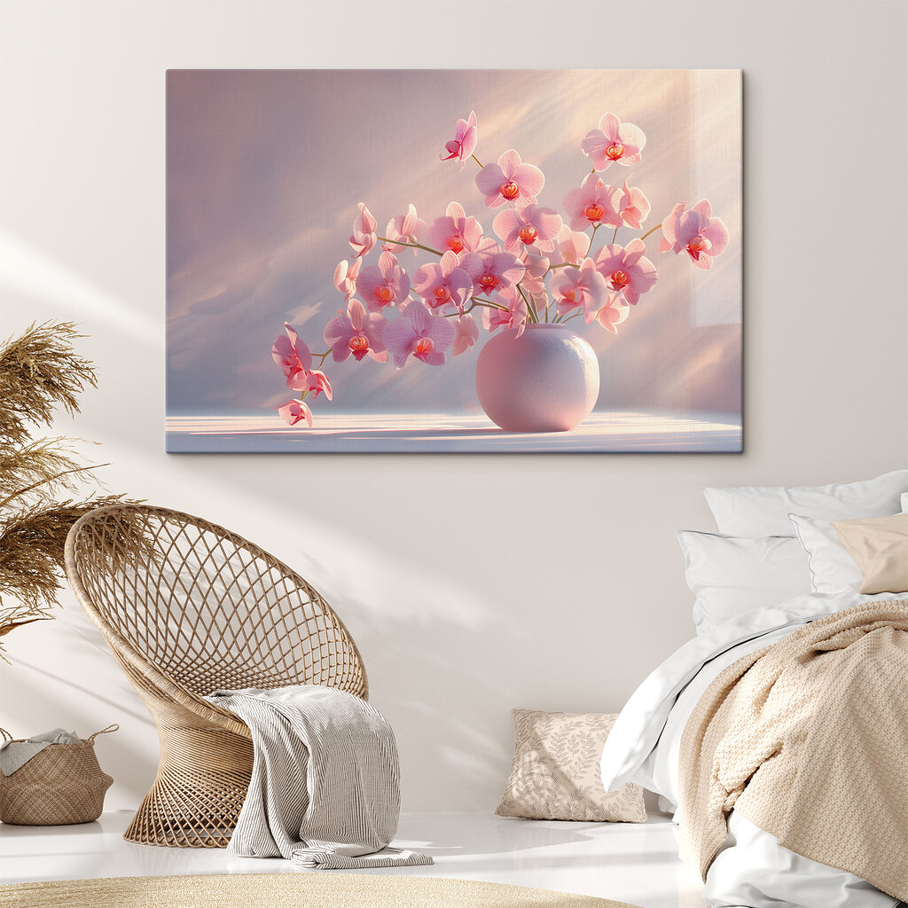 Rosa Orchideen — Interieur 1