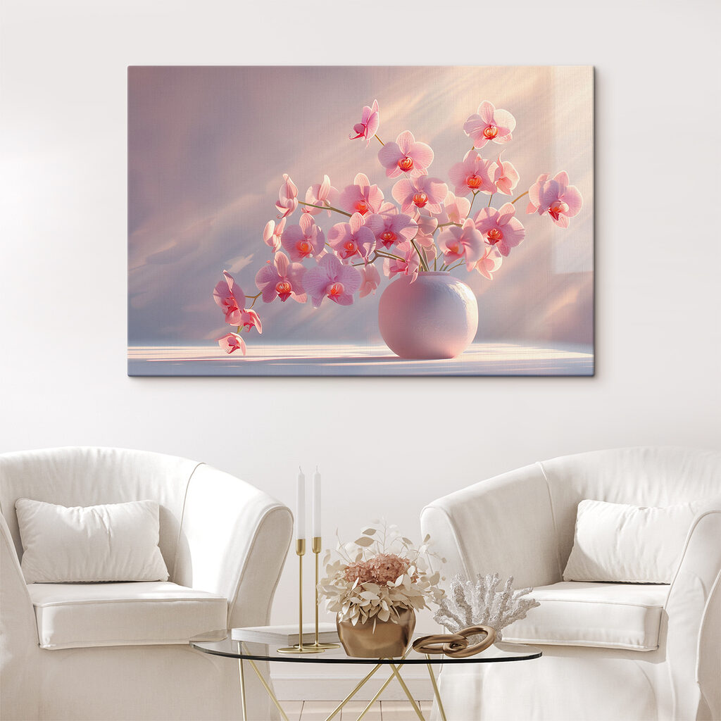 Rosa Orchideen — Interieur 2