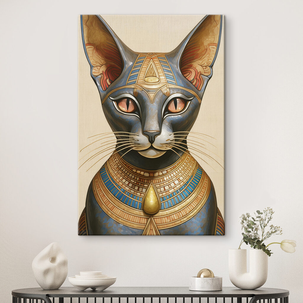 Katze mit goldenem Kragen — Interieur 2