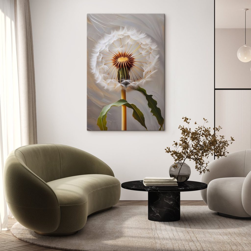 Pusteblume auf langem Stiel — Interieur 2