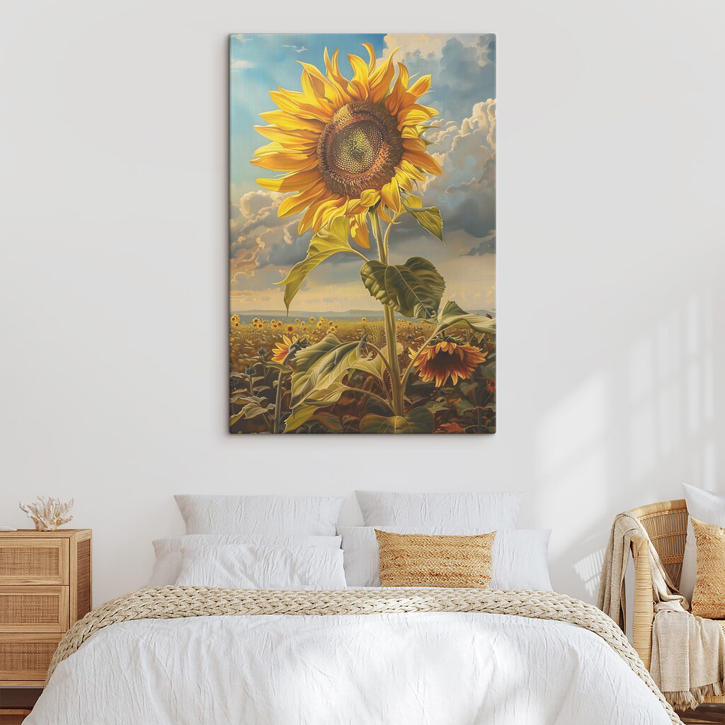 Sonnenblume im Feld — Interieur 2