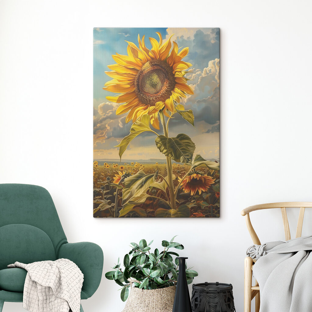 Sonnenblume im Feld — Interieur 3