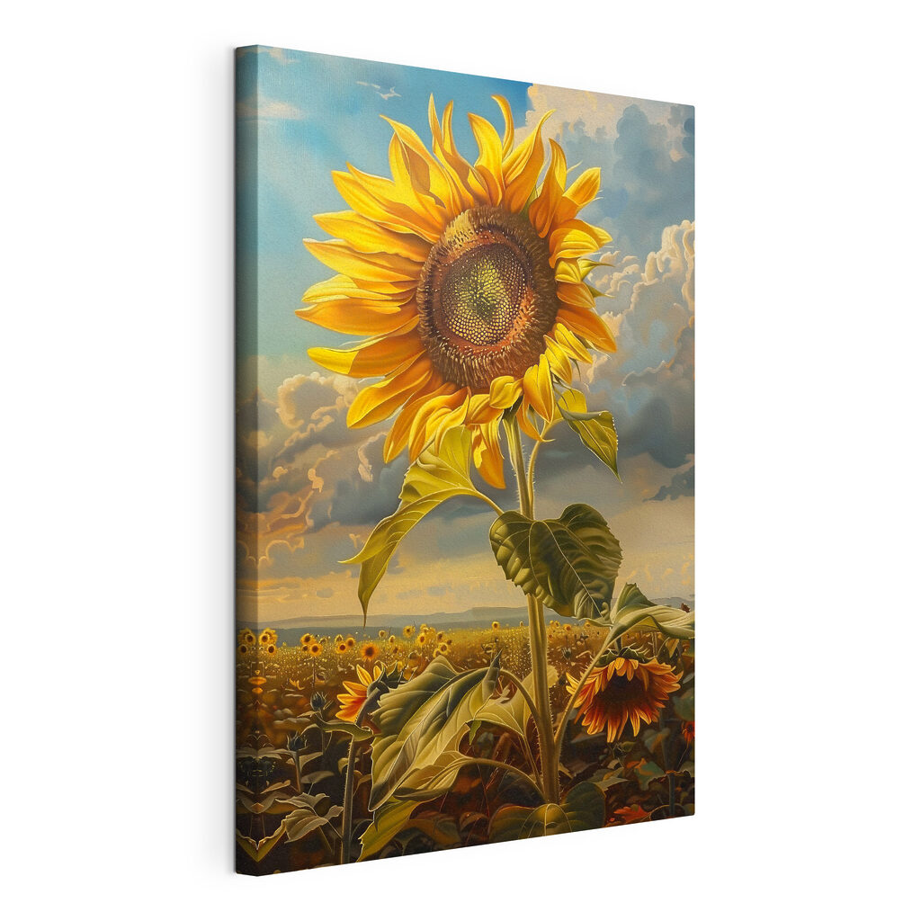 Sonnenblume im Feld — Produktansicht