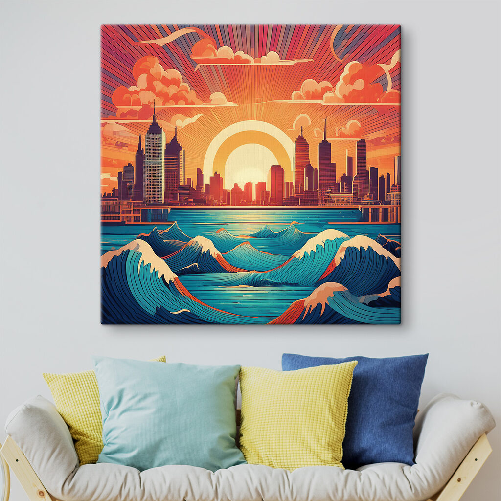 Stadt über den Wellen — Interieur 2