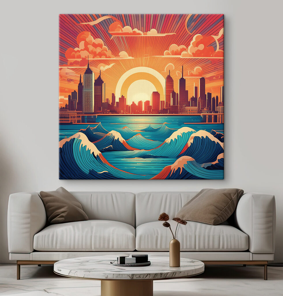 Stadt über den Wellen — Interieur 1