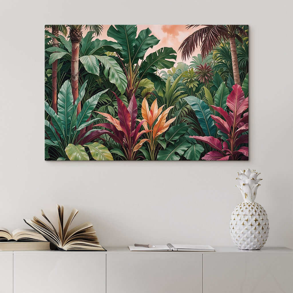 Palmen und Blüten — Interieur 3