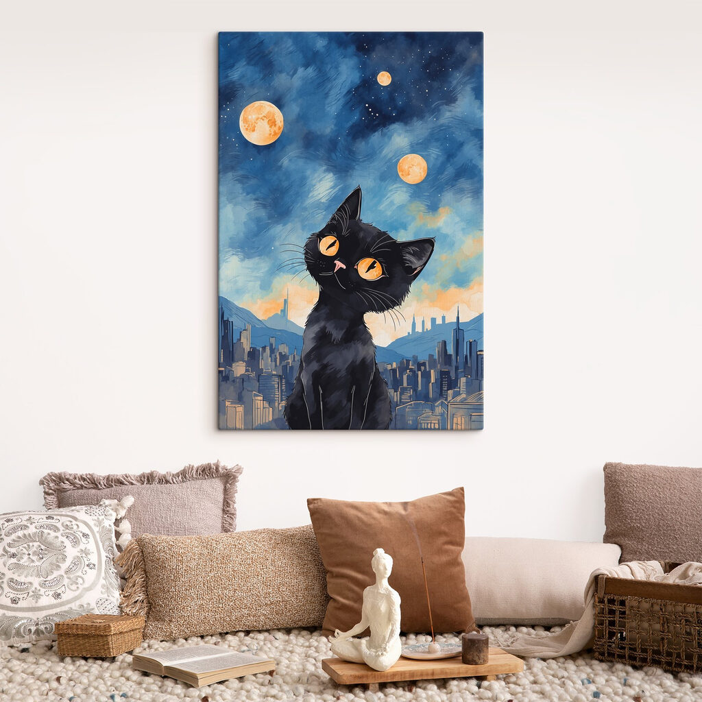 Kätzchen unterm Sternenhimmel — Interieur 3
