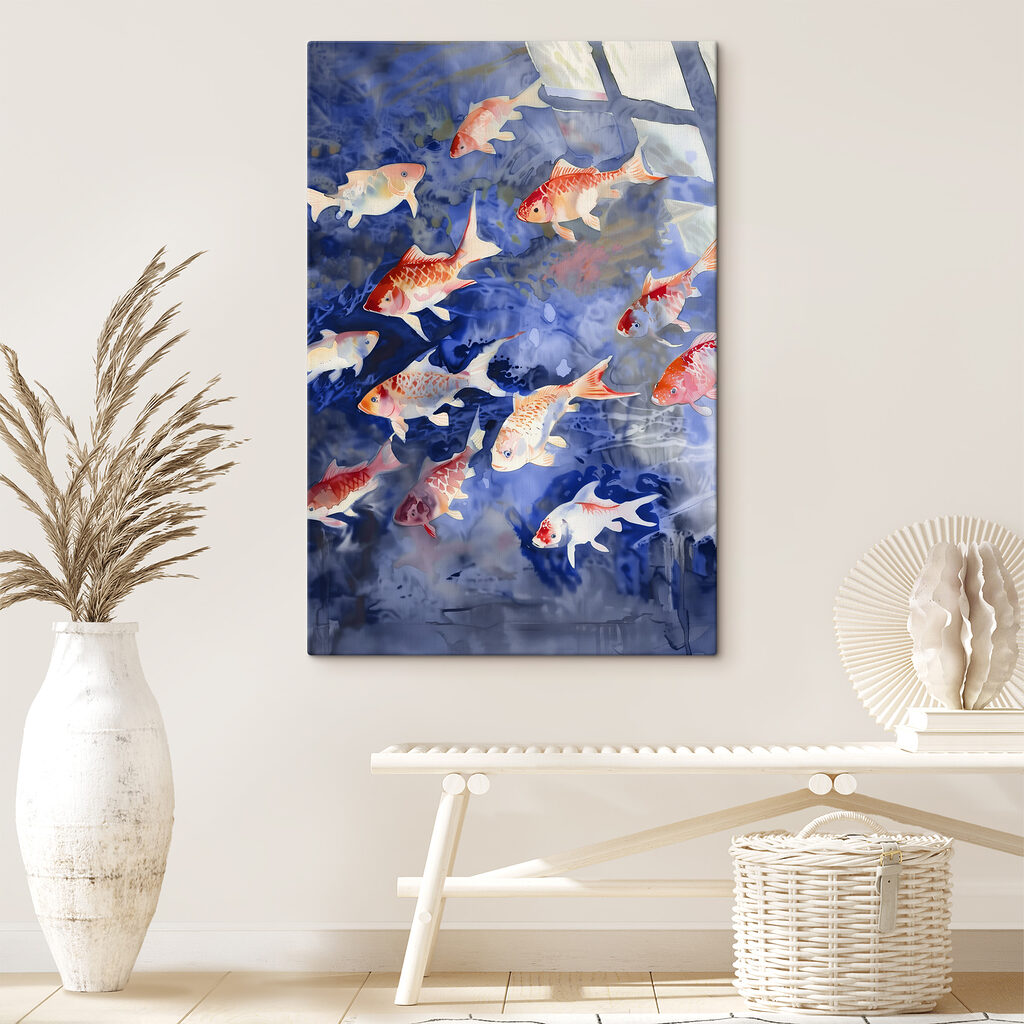Schwimmende Fische — Interieur 3