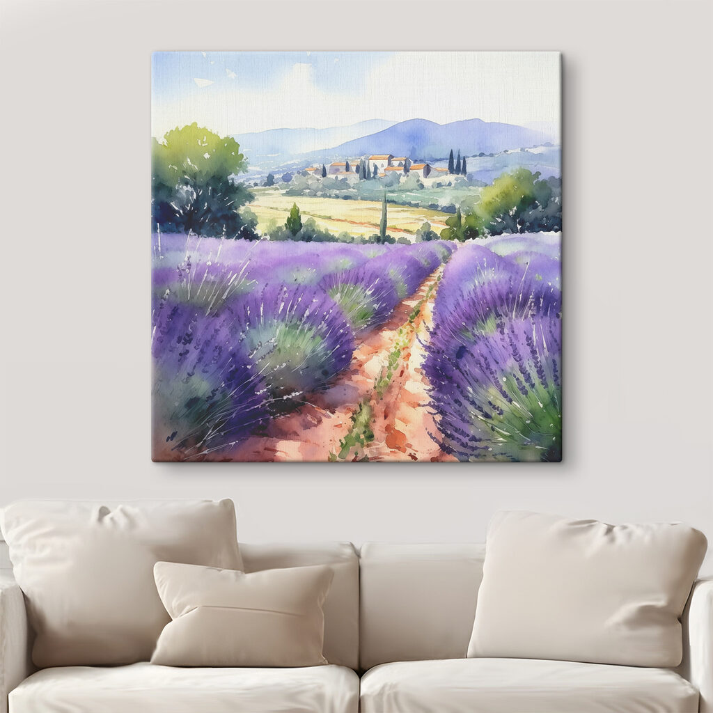 Weg durch Lavendel — Interieur 1