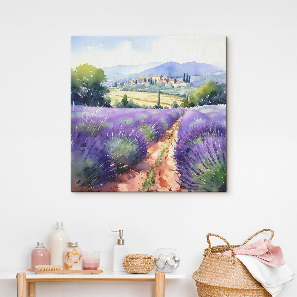 Weg durch Lavendel — Interieur 2