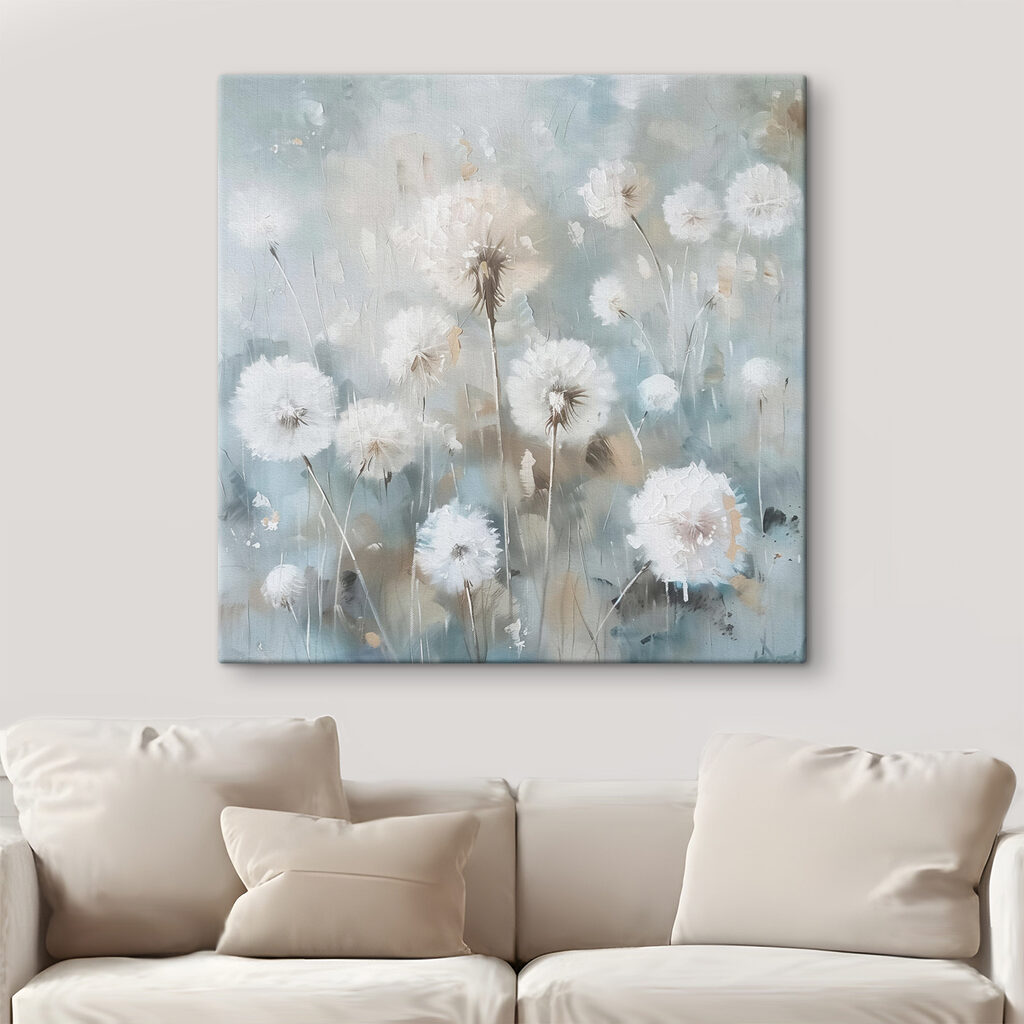 Pusteblumen im Lichtschleier — Interieur 1