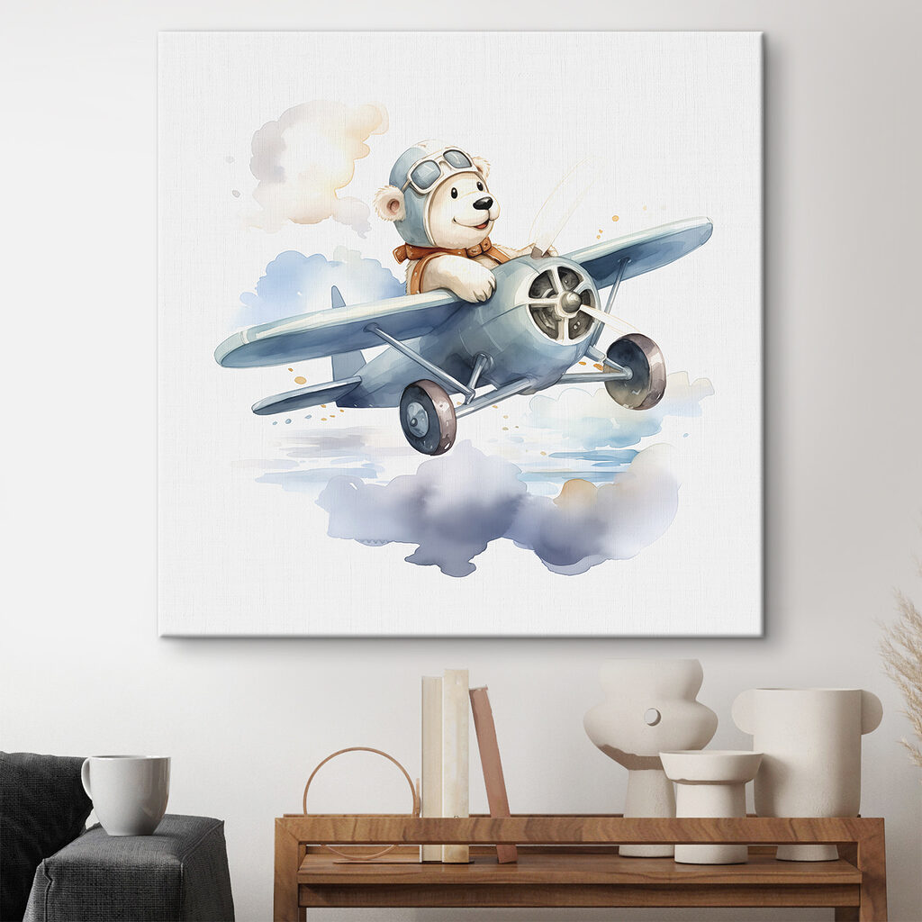 Bärchen fliegt durch Wolken — Interieur 2
