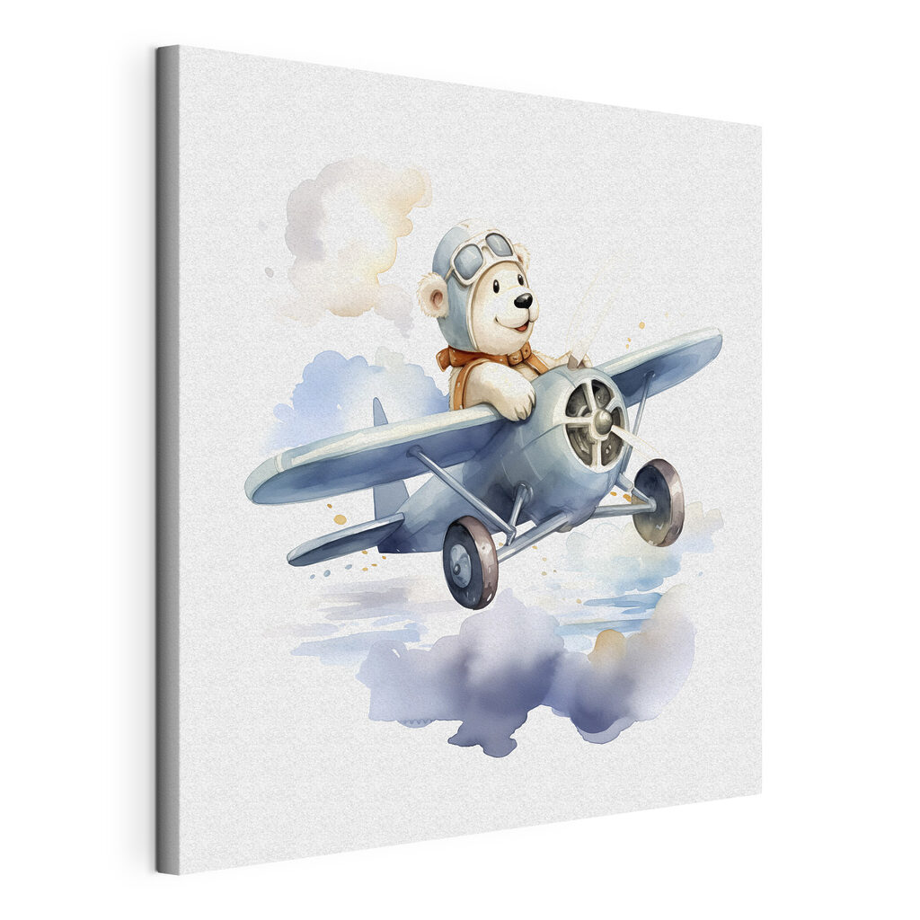 Bärchen fliegt durch Wolken — Produktansicht