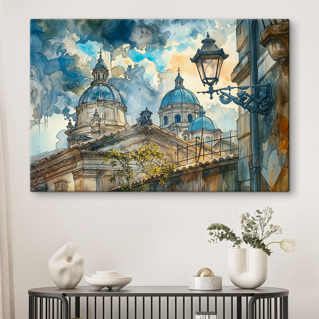 Kuppeln und Straßenlaterne — Interieur 2