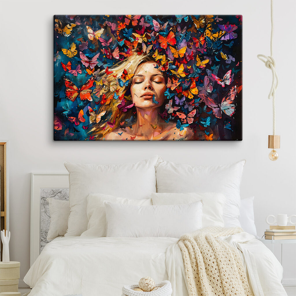 Schmetterlinge und geschlossene Augen — Interieur 2