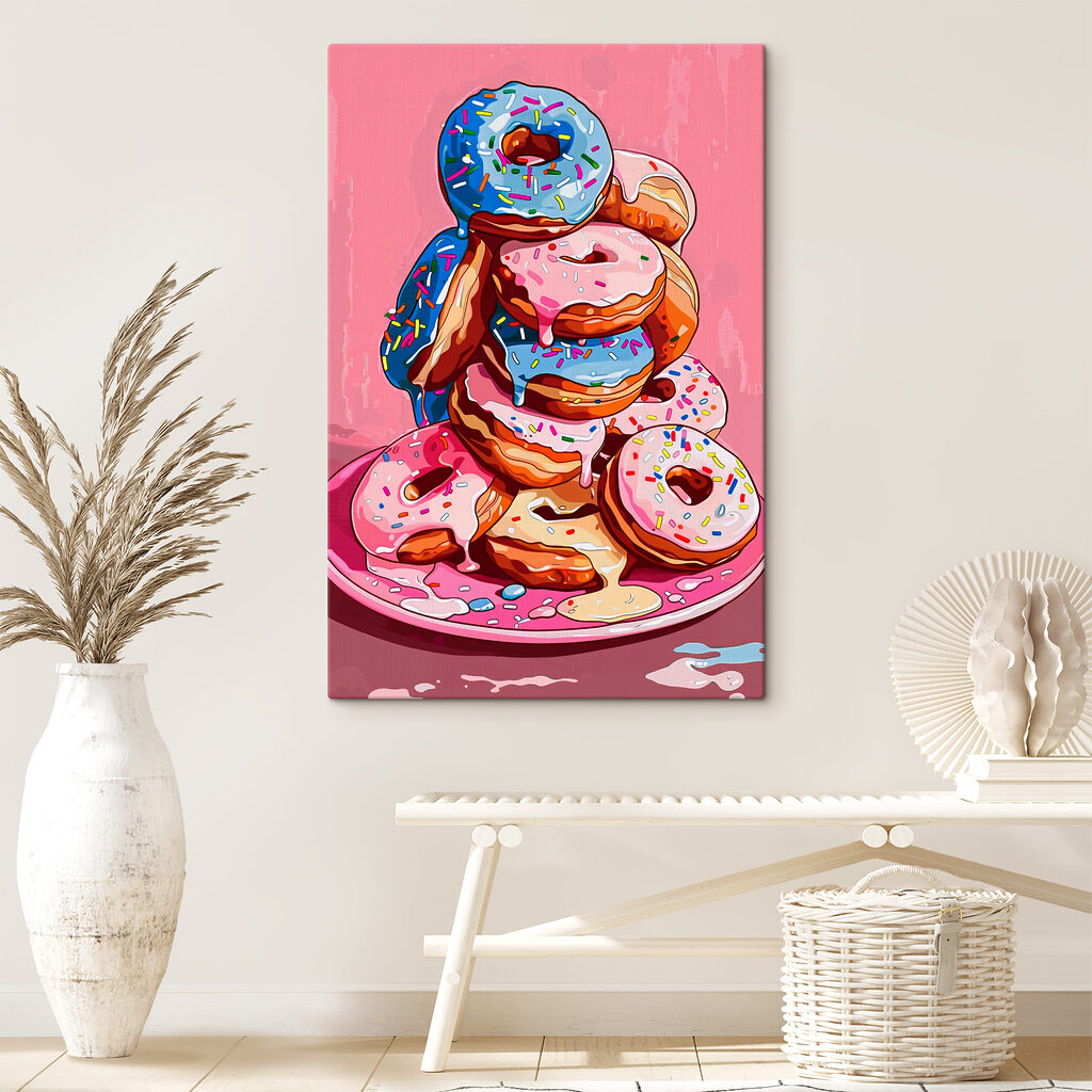 Gestapelte Donuts — Interieur 2