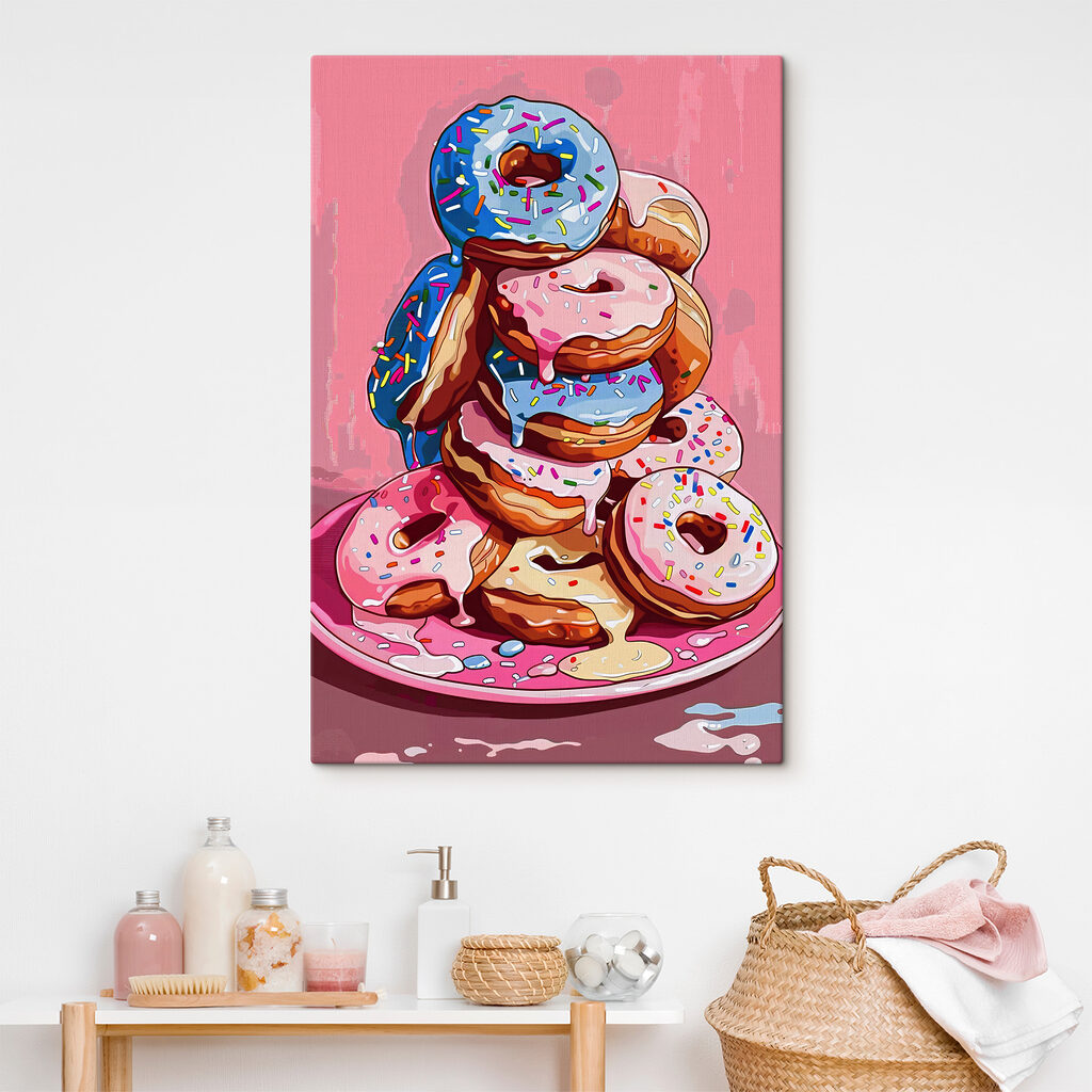 Gestapelte Donuts — Interieur 3