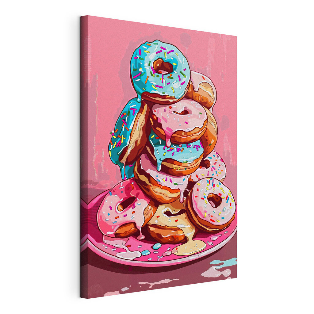 Gestapelte Donuts — Produktansicht