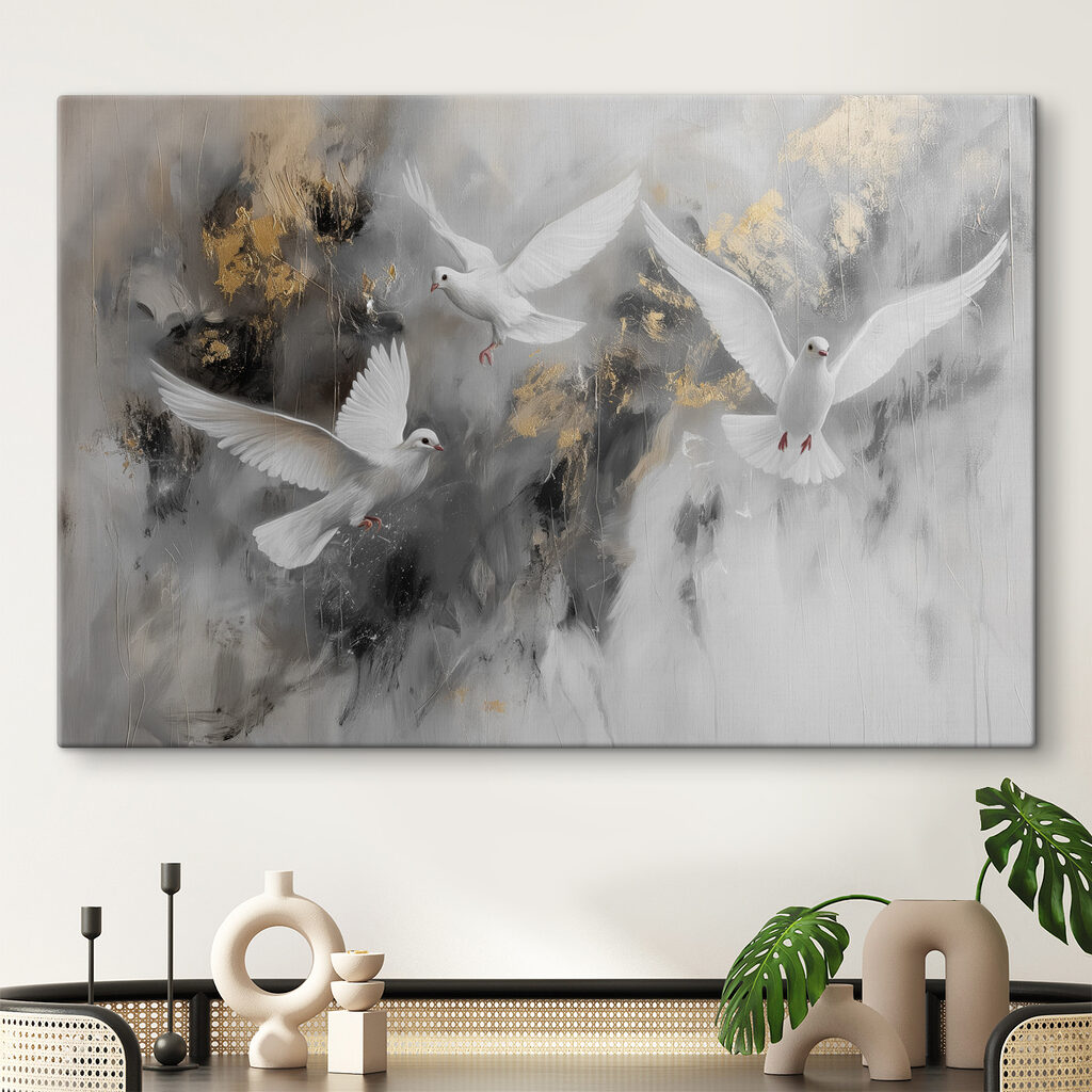 Weiße Vögel steigen auf — Interieur 1