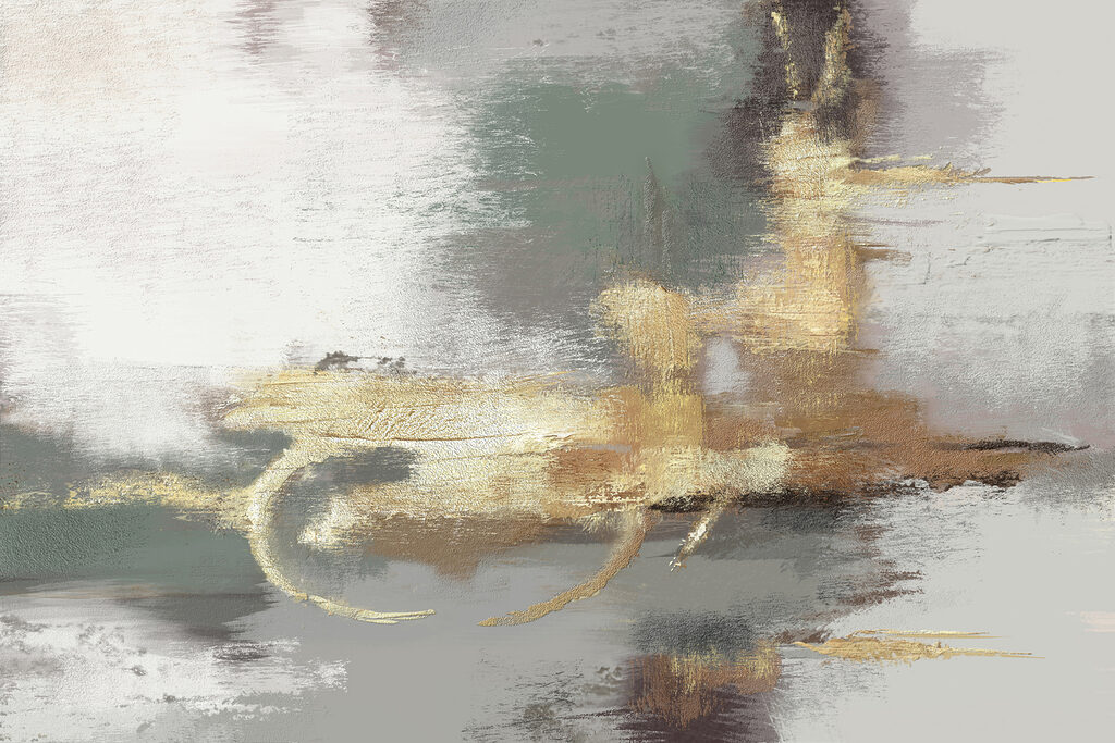 Goldene Schleifen — ganzes Design