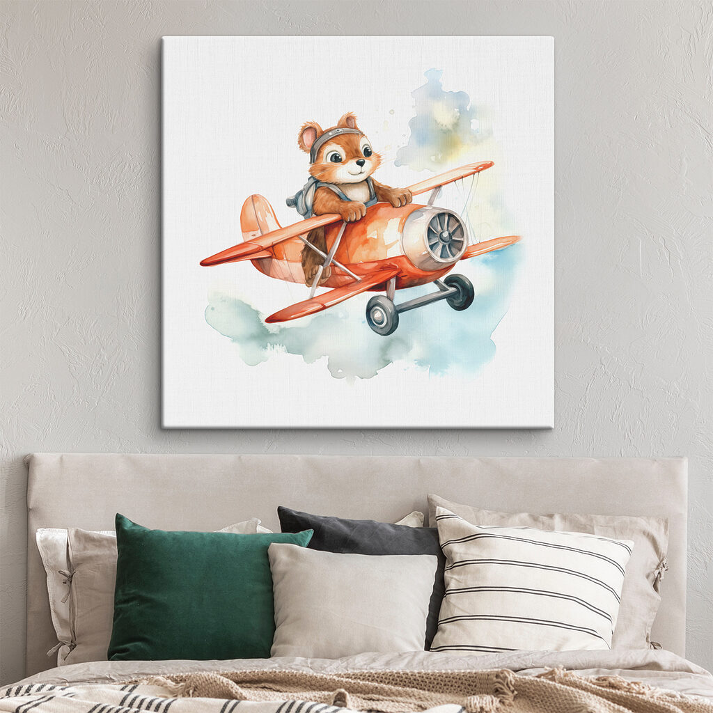 Füchslein fliegt durch Wolken — Interieur 2