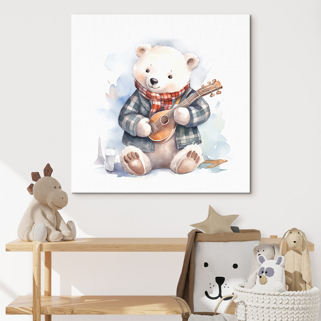 Bärchen mit Ukulele — Interieur 1