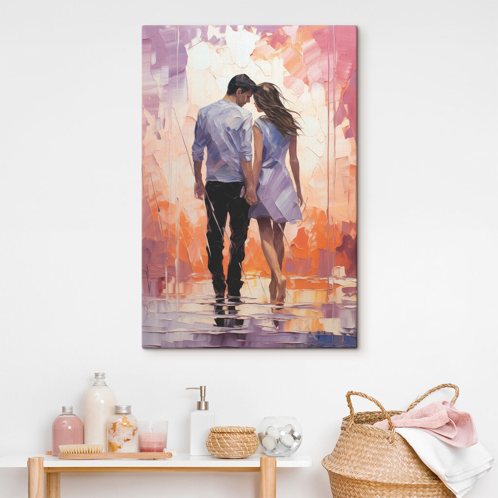 Zusammen im rosa Licht — Interieur 2