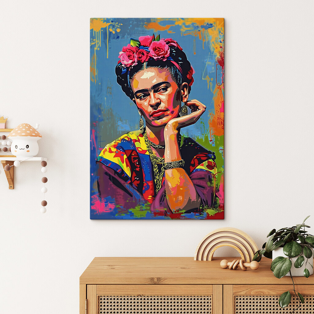 Frida mit aufgestütztem Kinn — Interieur 2