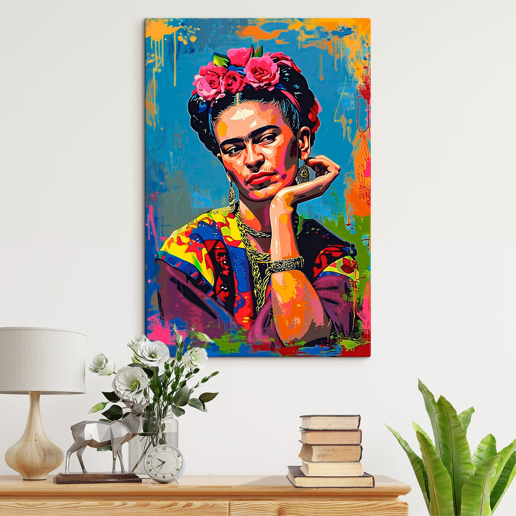 Frida mit aufgestütztem Kinn — Interieur 1