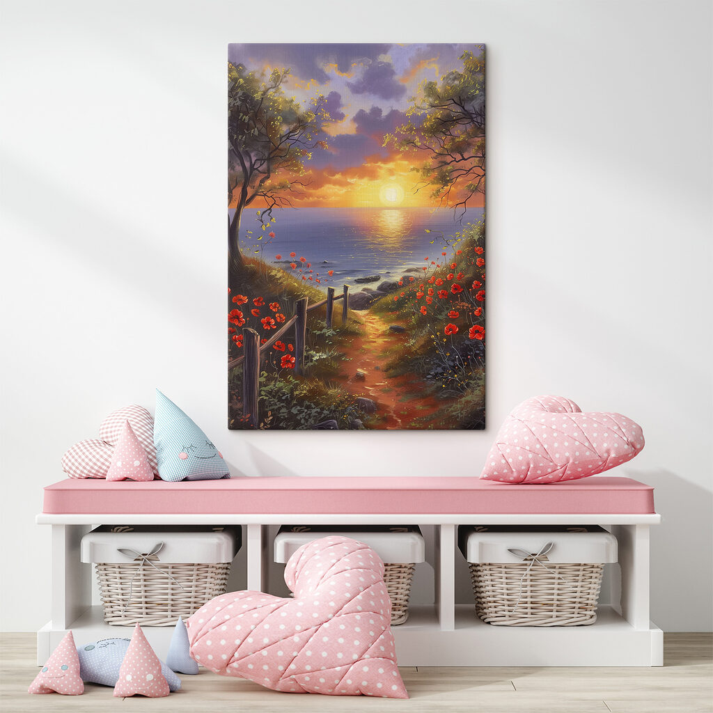Blumenweg in der Abendsonne — Interieur 1