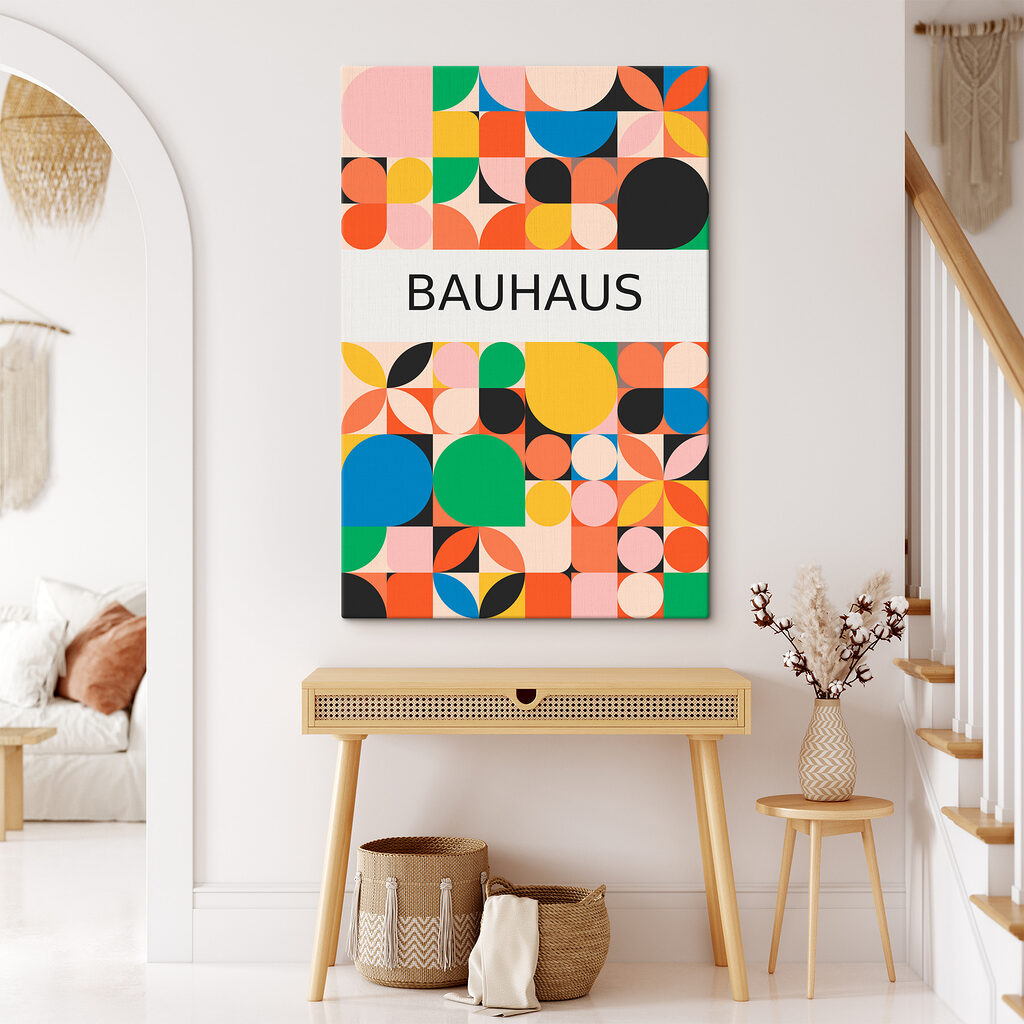 Bauhaus in fröhlichen Viertelkreisen — Interieur 1