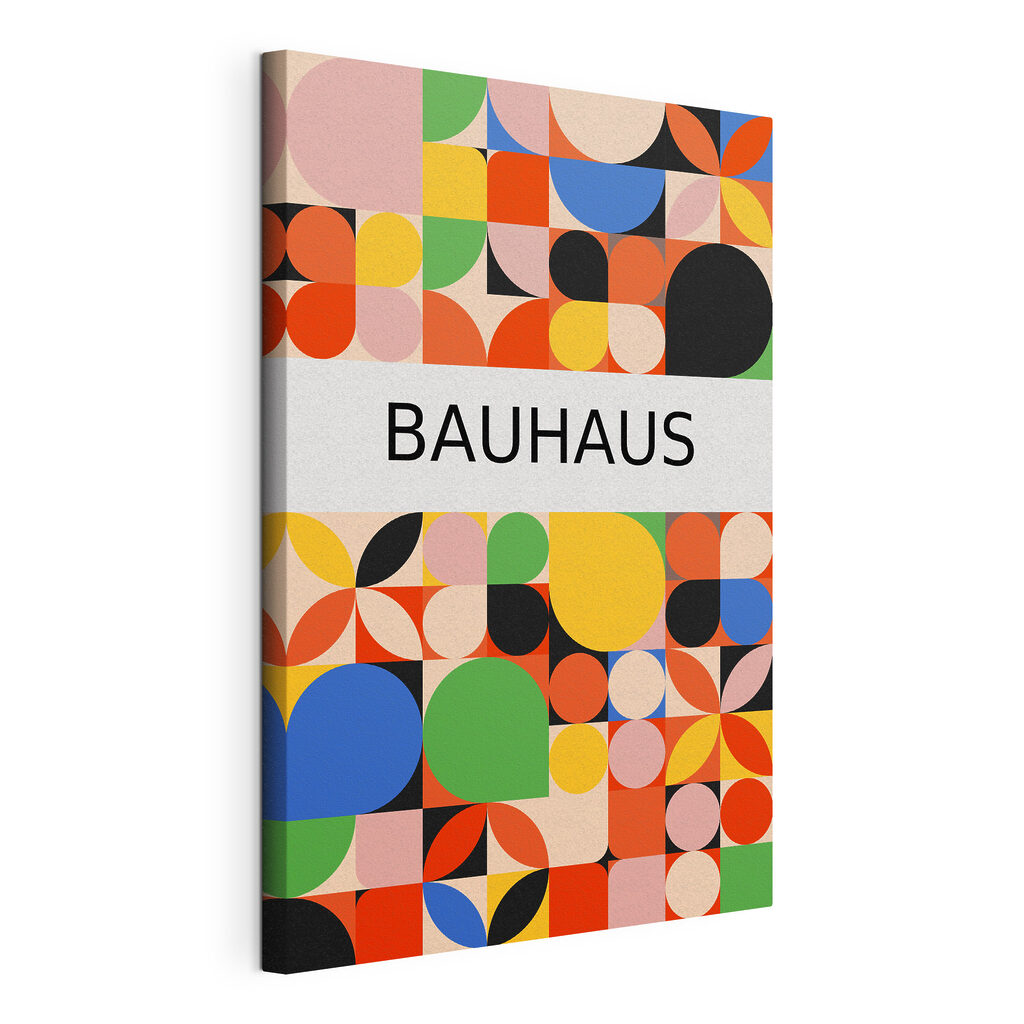 Bauhaus in fröhlichen Viertelkreisen — Produktansicht