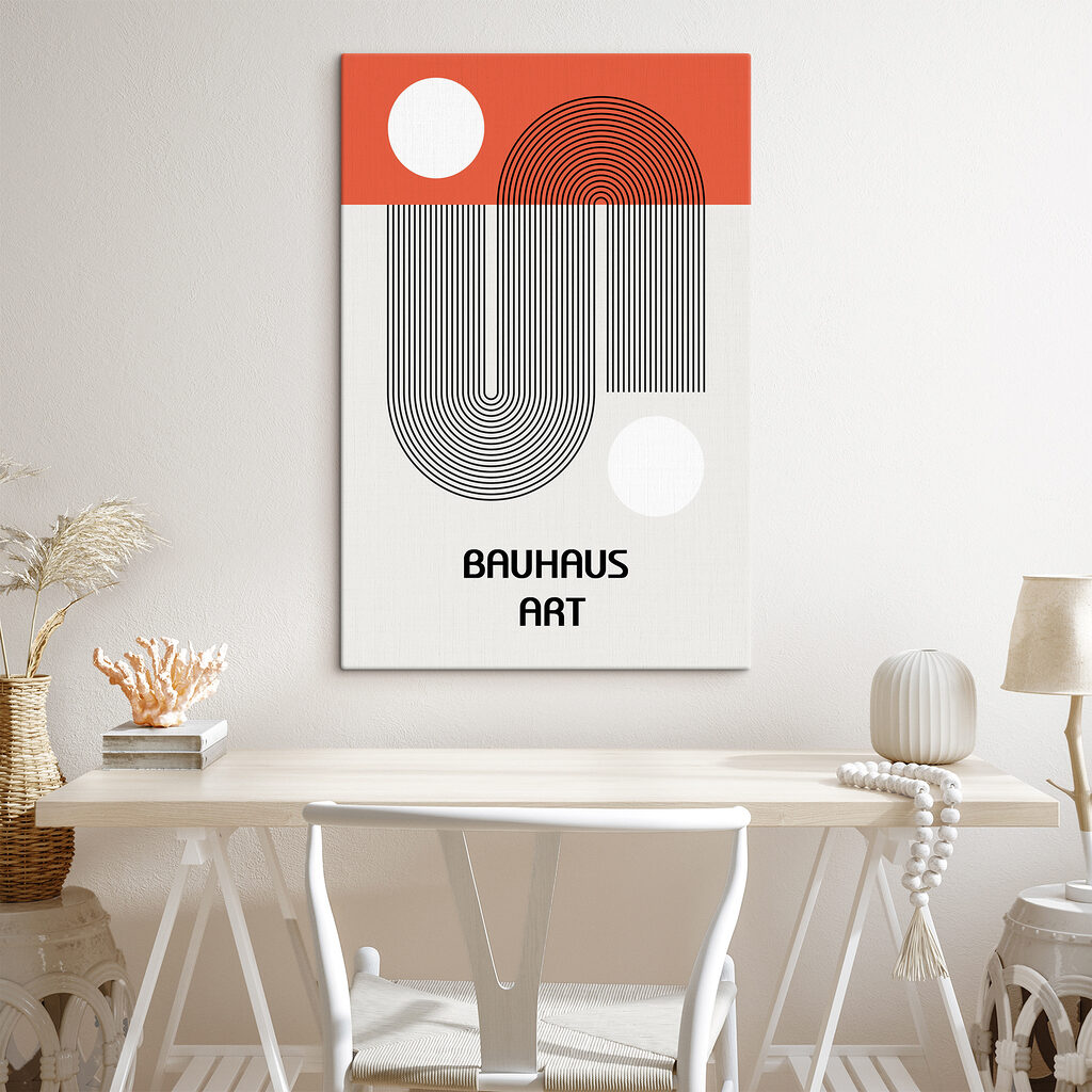 Bögen zwischen weißen Kreisen — Interieur 1
