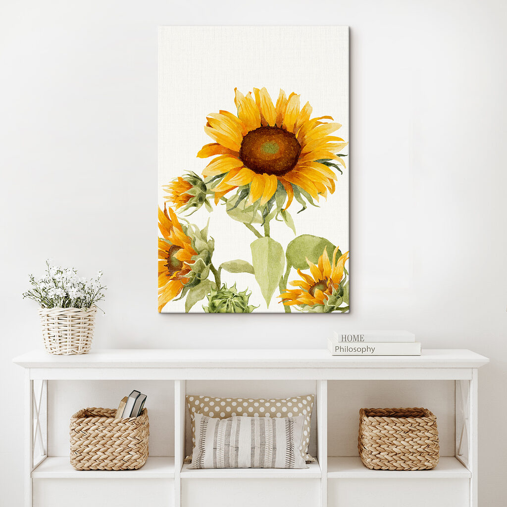 Sonnenblume strebt nach oben — Interieur 2