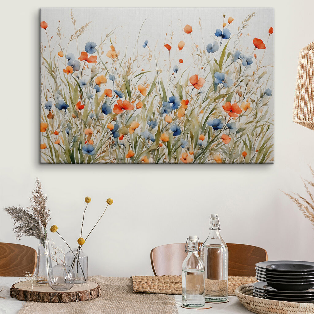 Wiesenblumen in zwei Farben — Interieur 3