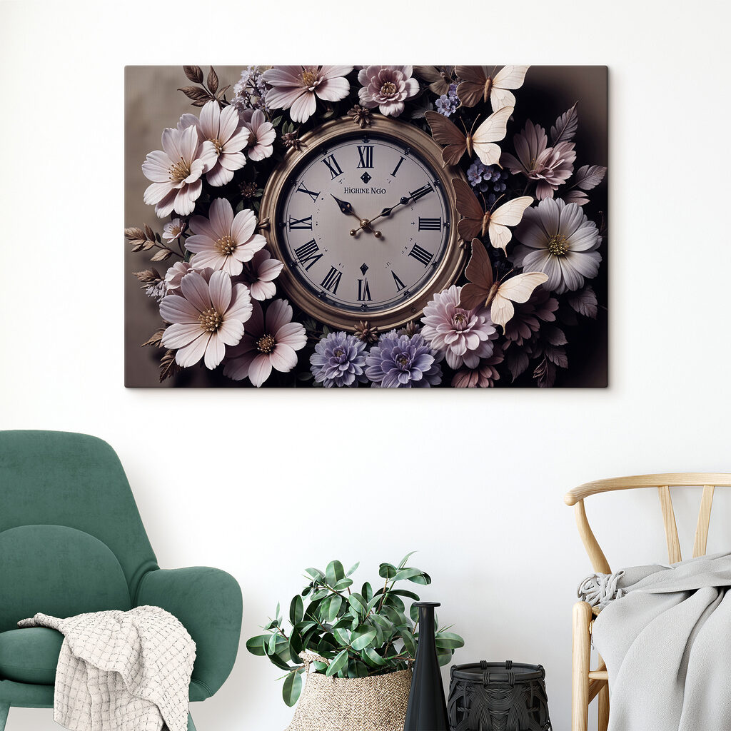 Blumenkranz um die Zeit — Interieur 2