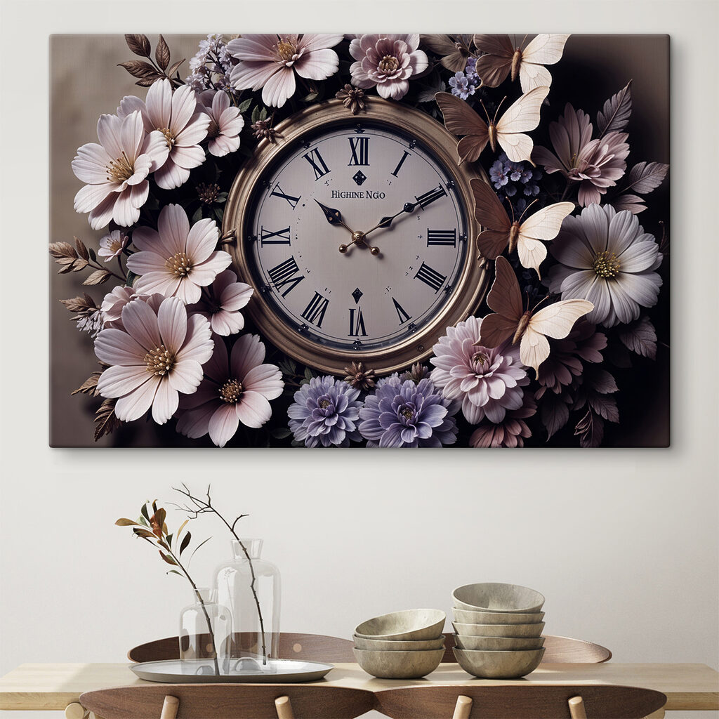Blumenkranz um die Zeit — Interieur 1