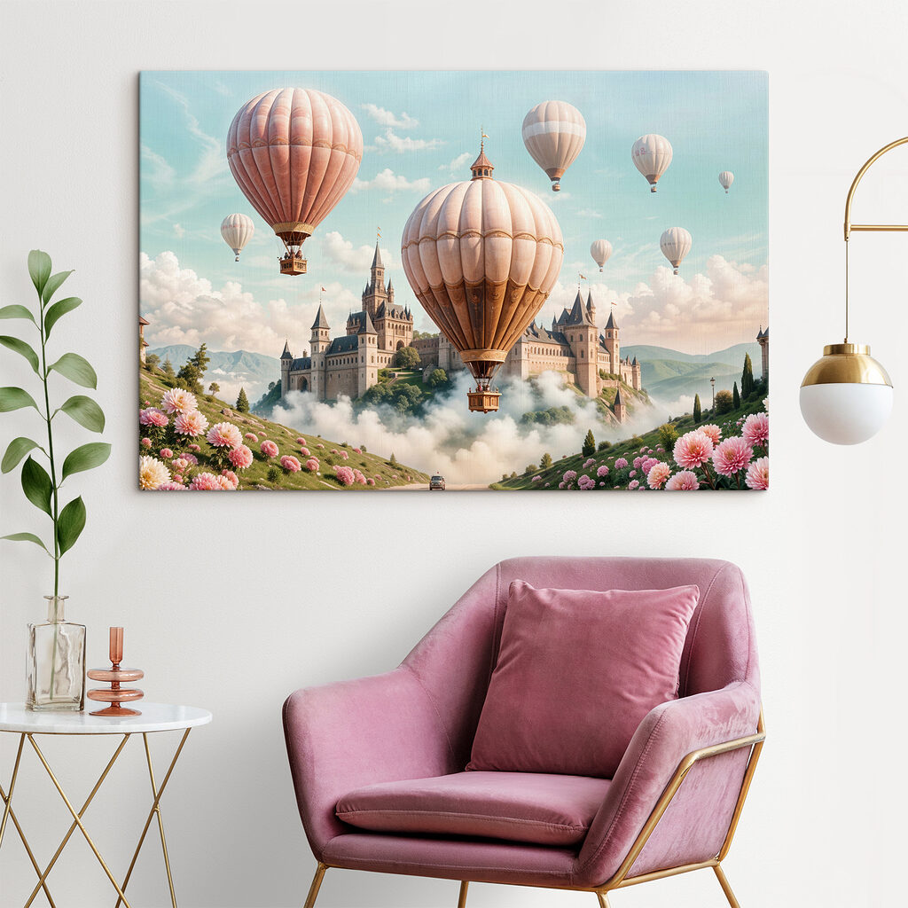 Ballons über einem Traumschloss — Interieur 1