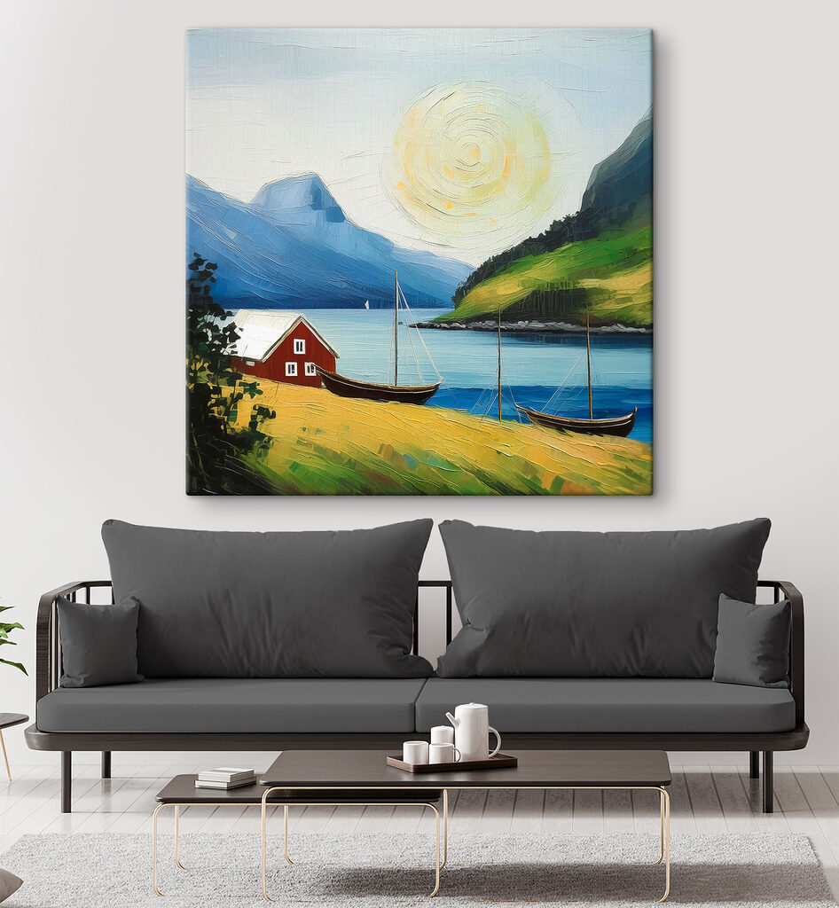 Rotes Haus am Fjord — Interieur 2