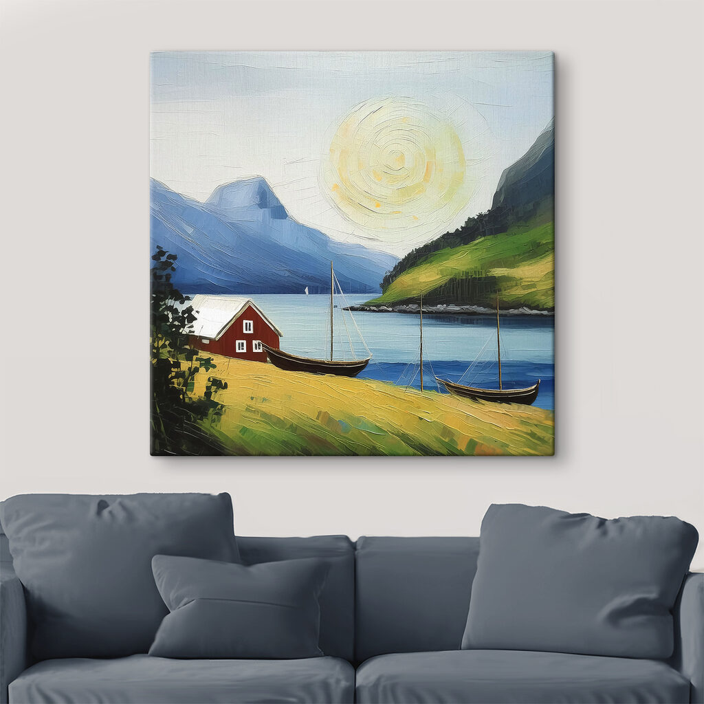 Rotes Haus am Fjord — Interieur 3
