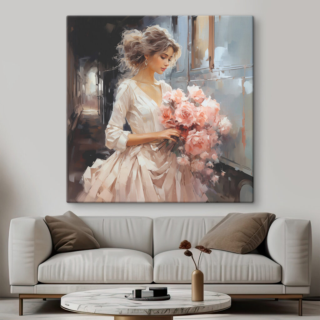 Blumen in ihren Armen — Interieur 2