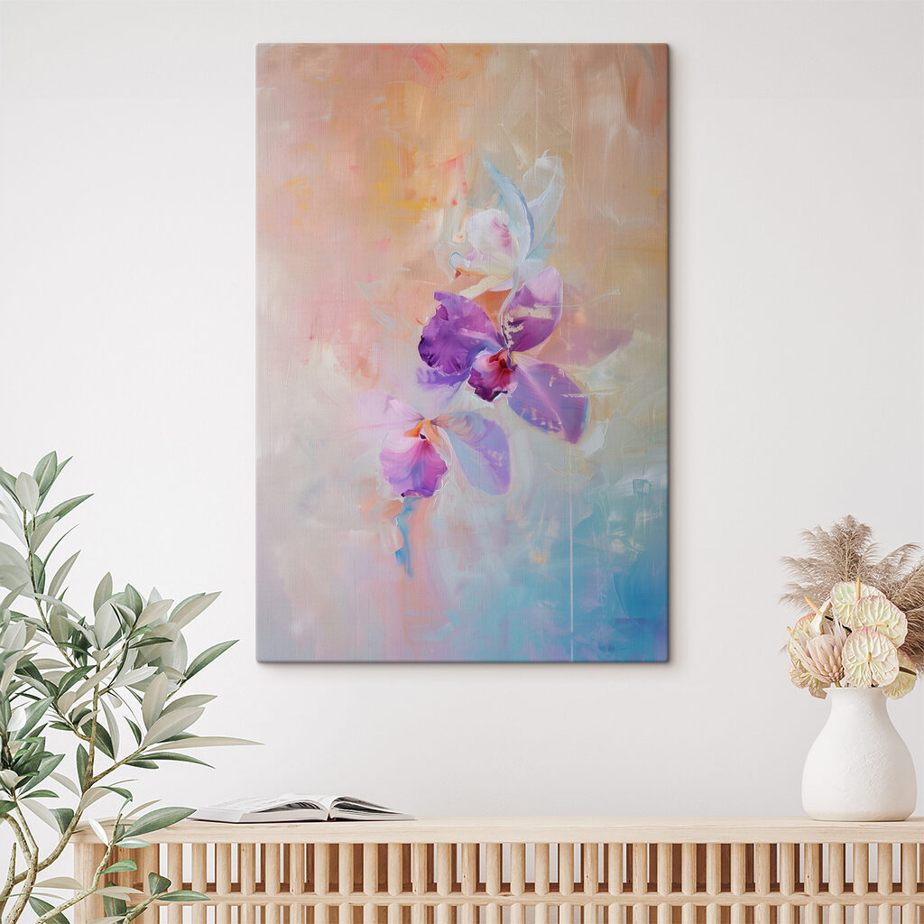 Orchidee im Pastellschleier — Interieur 3