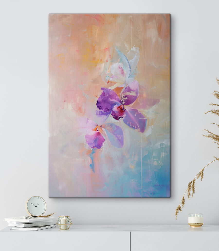 Orchidee im Pastellschleier — Interieur 1
