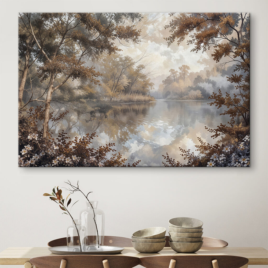 Bäume am Spiegelsee — Interieur 1