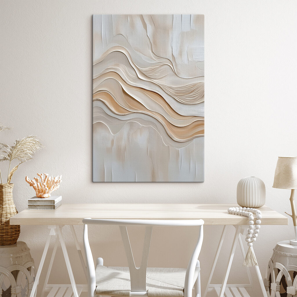 Sandschichten in sanften Bögen — Interieur 2