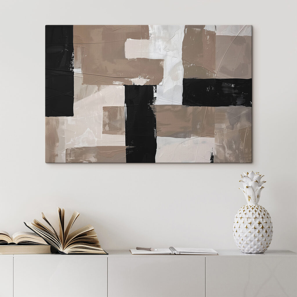 Breite Flächen in Erdtönen — Interieur 2