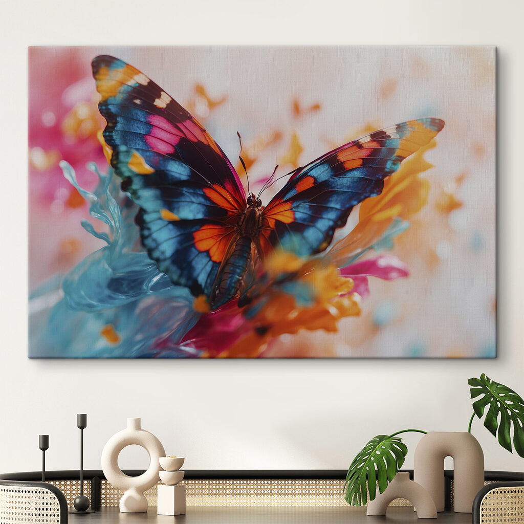 Schmetterling in Pastell — Interieur 1