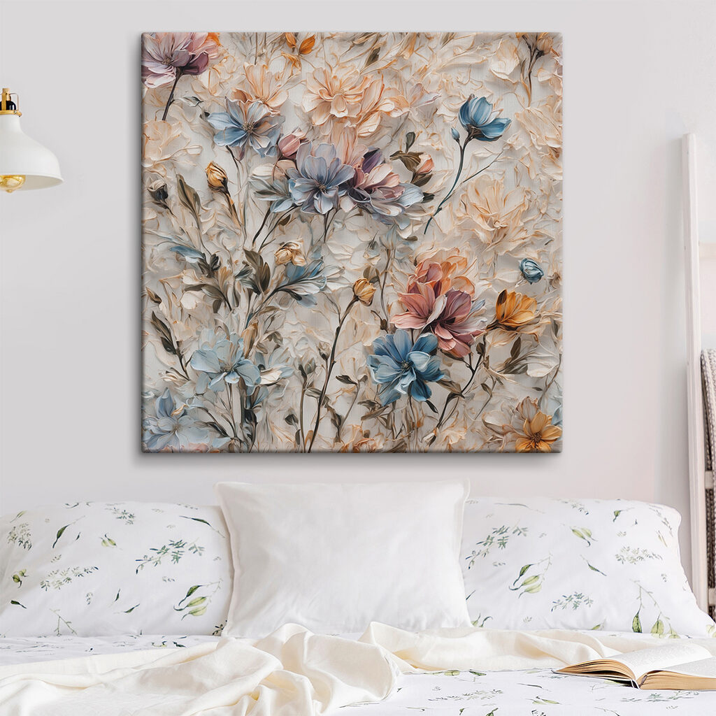 Kleine Blüten in Pastelltönen — Interieur 1