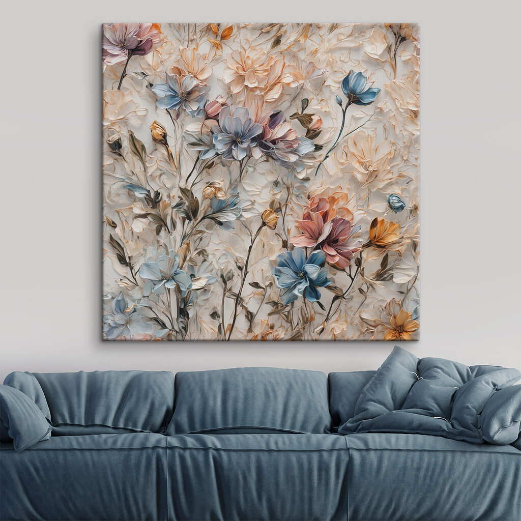 Kleine Blüten in Pastelltönen — Interieur 2
