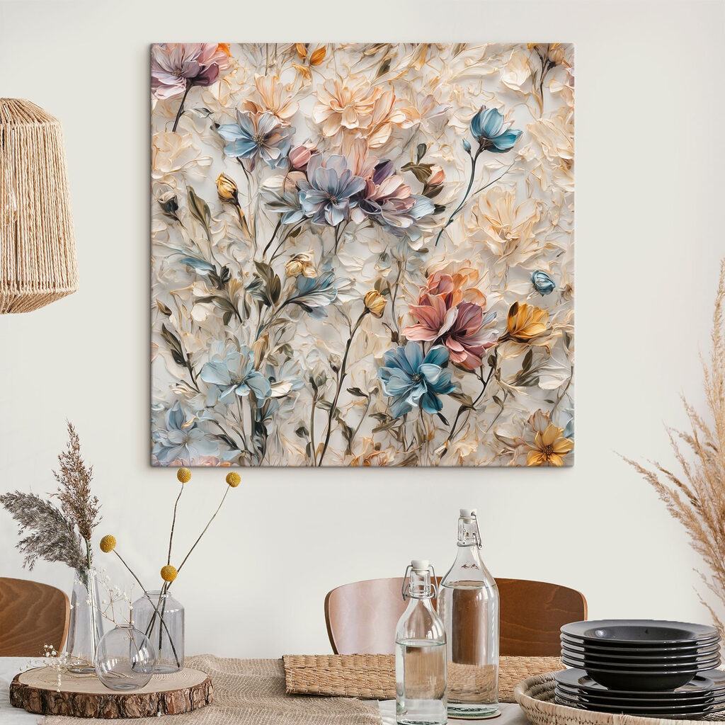 Kleine Blüten in Pastelltönen — Interieur 4